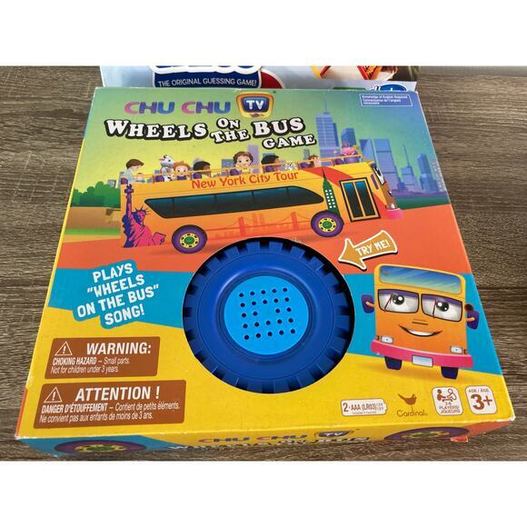 Wheels on the Bus Handheld Electronic Game Ages 3+ Youth Kids Toddler Little Kid - Picture 4 of 5